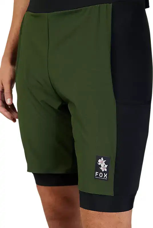 Fox Flexair Ascent DOGWOOD Mens Gravel Bib Knicks - ABC Bikes