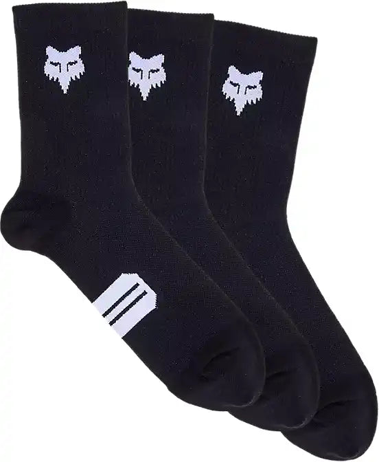 Fox Ranger 6 Prepack Black Socks - ABC Bikes