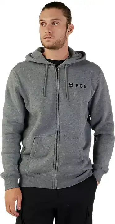 Fox Absolute Fleece Zip Mens Hoodie - ABC Bikes