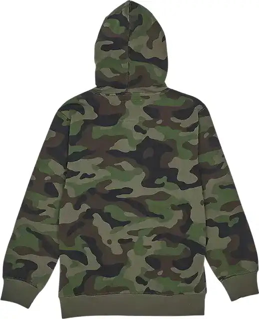 Fox Camo Fleece Zip Youth Hoodie - ABC Bikes