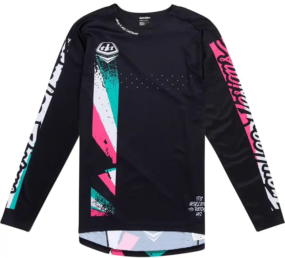 Troy Lee Designs Sprint FULL PULL LS Mens MTB Jersey - ABC Bikes