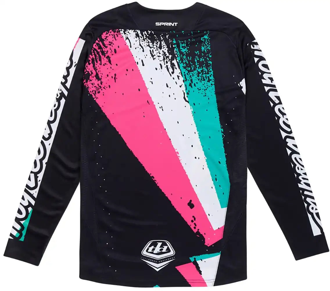 Troy Lee Designs Sprint FULL PULL LS Mens MTB Jersey - ABC Bikes