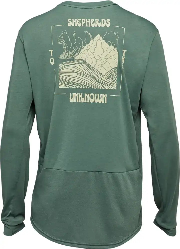 Fox Ranger DriRelease Shepherds LS Mens MTB Jersey - ABC Bikes