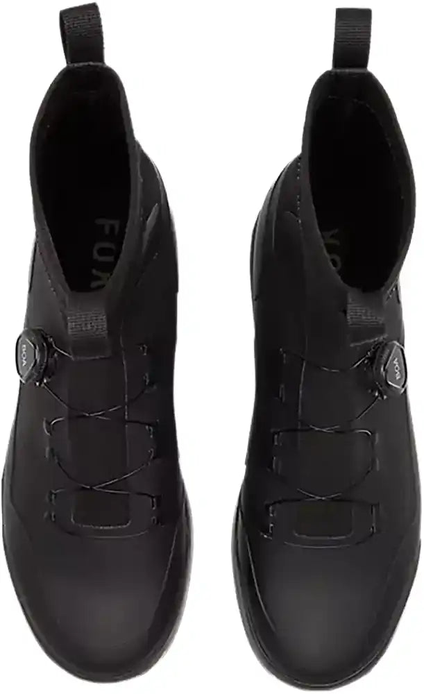Fox Union All Weather Flat men's MTB shoes with durable outsole and secure fit, designed for mountain biking.