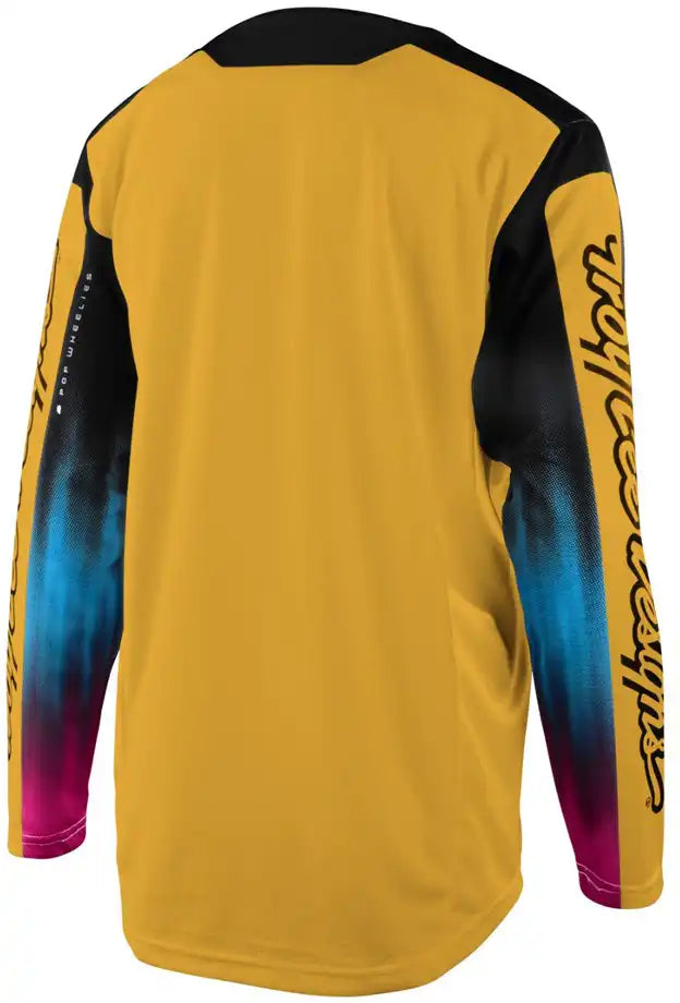 Troy Lee Designs Sprint Jet Fuel LS Youth MTB Jersey - ABC Bikes