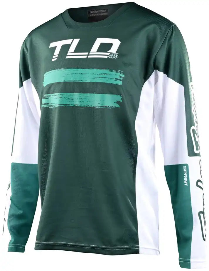 Troy Lee Designs Sprint Marker LS Youth MTB Jersey - ABC Bikes