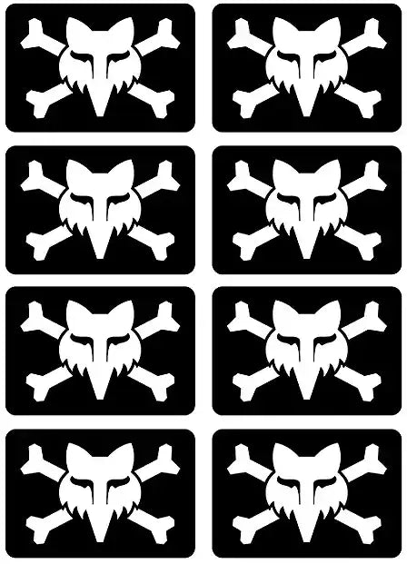 Fox Victory Logo Sticker Pack - ABC Bikes