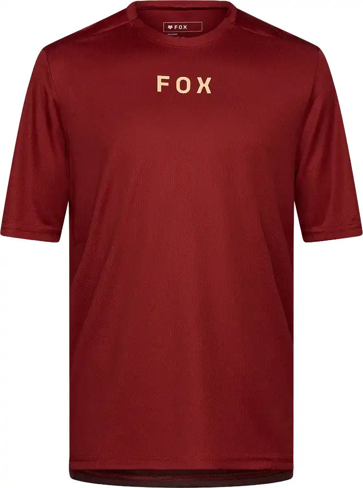 Fox Ranger WORDMARK SS Mens MTB Jersey - ABC Bikes