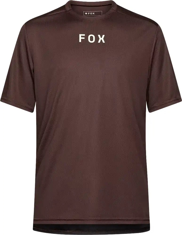 Fox Ranger WORDMARK SS Mens MTB Jersey - ABC Bikes