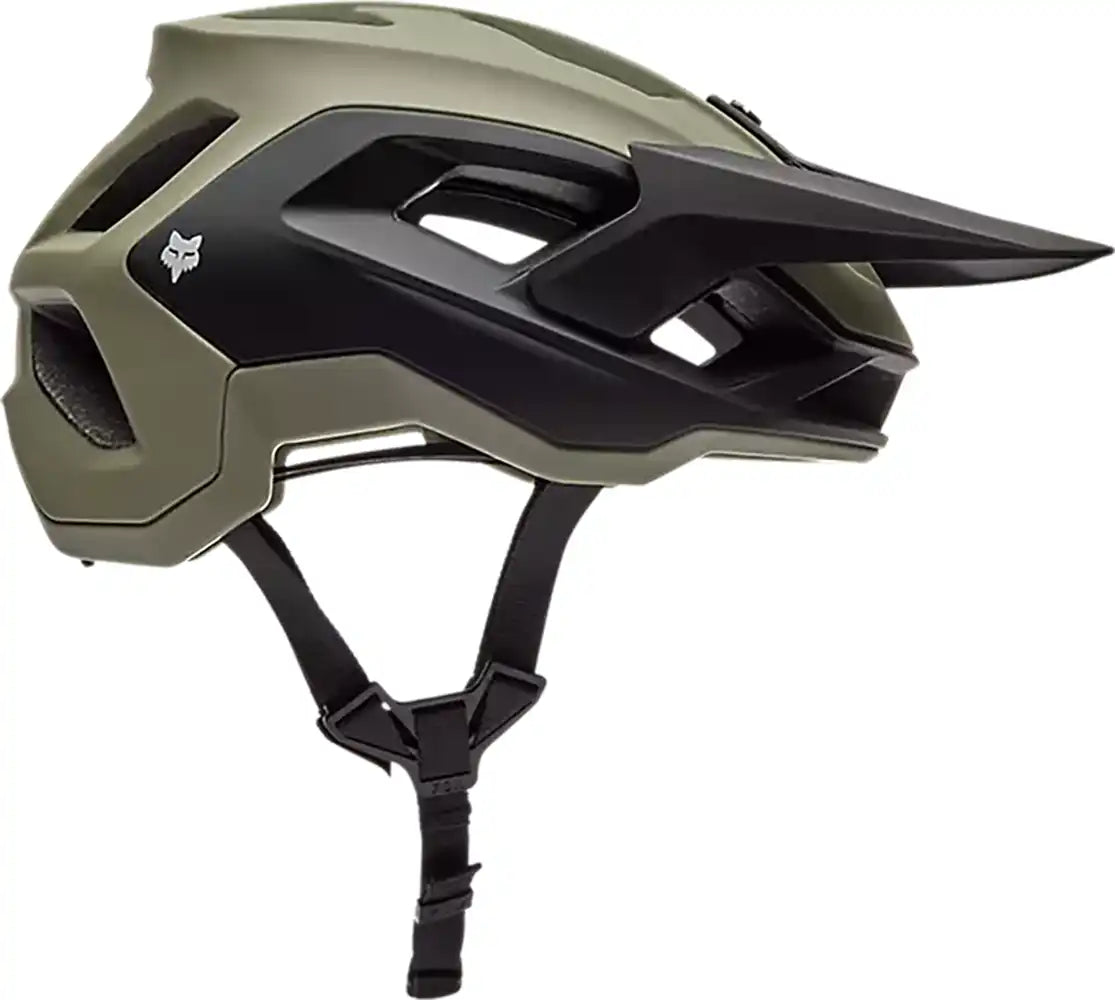 Fox Speedframe 5050 MIPS MTB helmet with adjustable straps and ventilation for mountain biking safety and comfort.