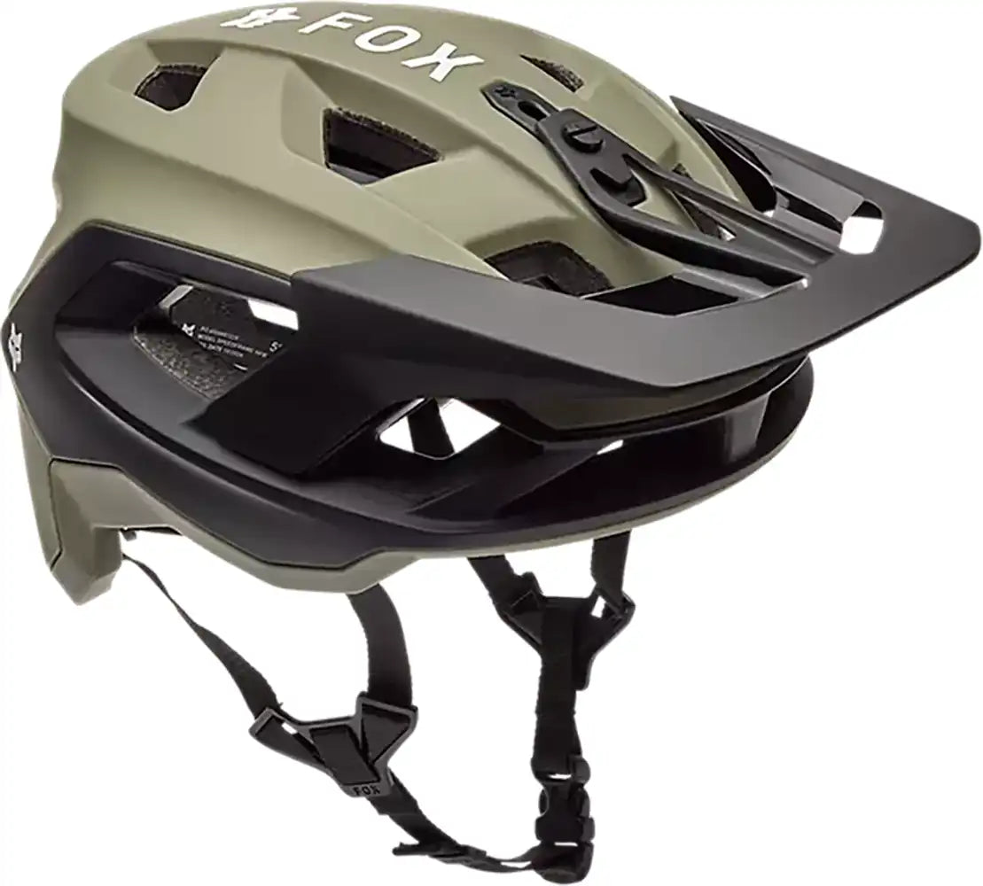 Fox Speedframe 5050 MIPS MTB helmet with adjustable straps and ventilation, designed for mountain biking safety and comfort.