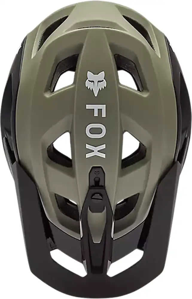 Fox Speedframe 5050 MIPS MTB helmet with adjustable straps and ventilation for mountain biking safety.