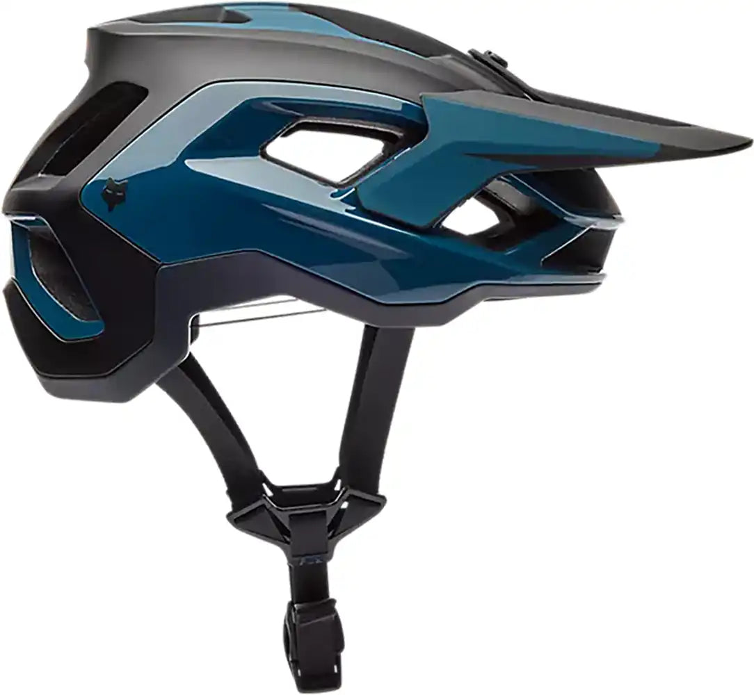 Fox Speedframe Pro DEFY MIPS MTB helmet with adjustable straps and ventilation for mountain biking protection.