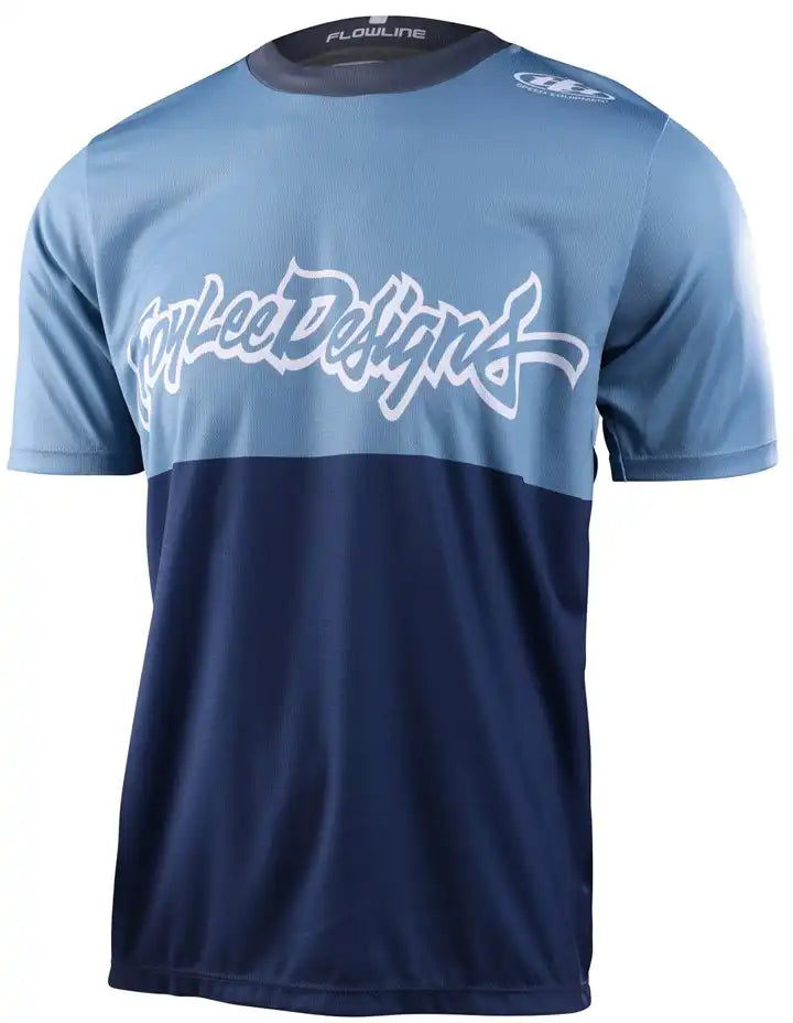 Troy Lee Designs Flowline Scripter SS Mens MTB Jersey - ABC Bikes