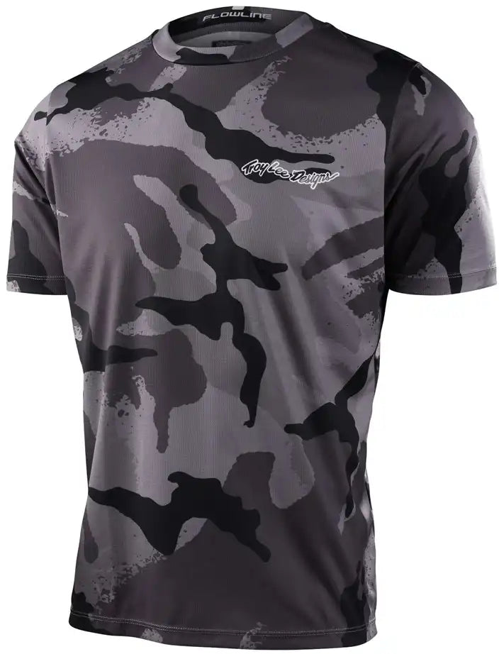 Troy Lee Designs Flowline Cams SS Mens MTB Jersey - ABC Bikes