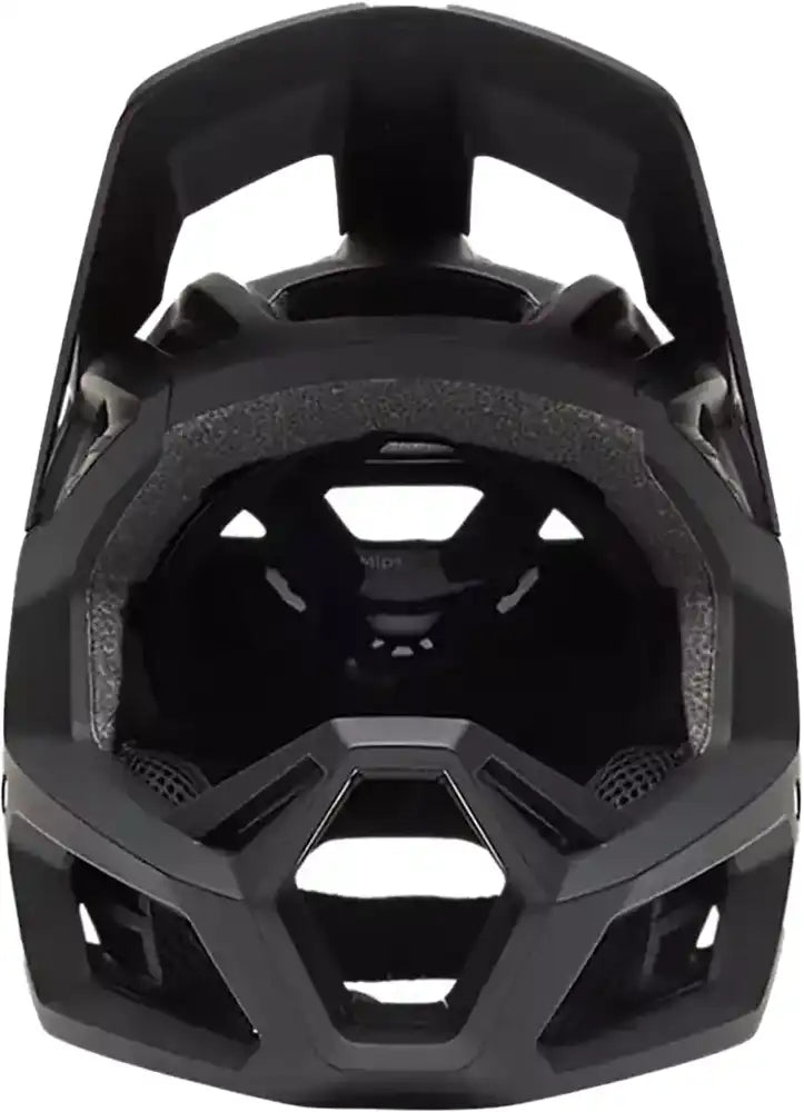 Fox Proframe MIPS Youth full face helmet with adjustable straps and ventilation, designed for mountain biking safety.