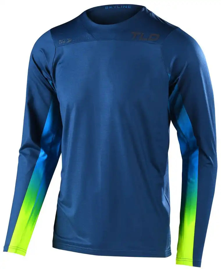 Troy Lee Designs Skyline Jet Fuel LS Mens MTB Jersey - ABC Bikes