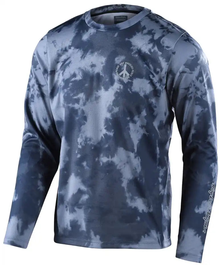 Troy Lee Designs Flowline Plot LS Mens MTB Jersey - ABC Bikes
