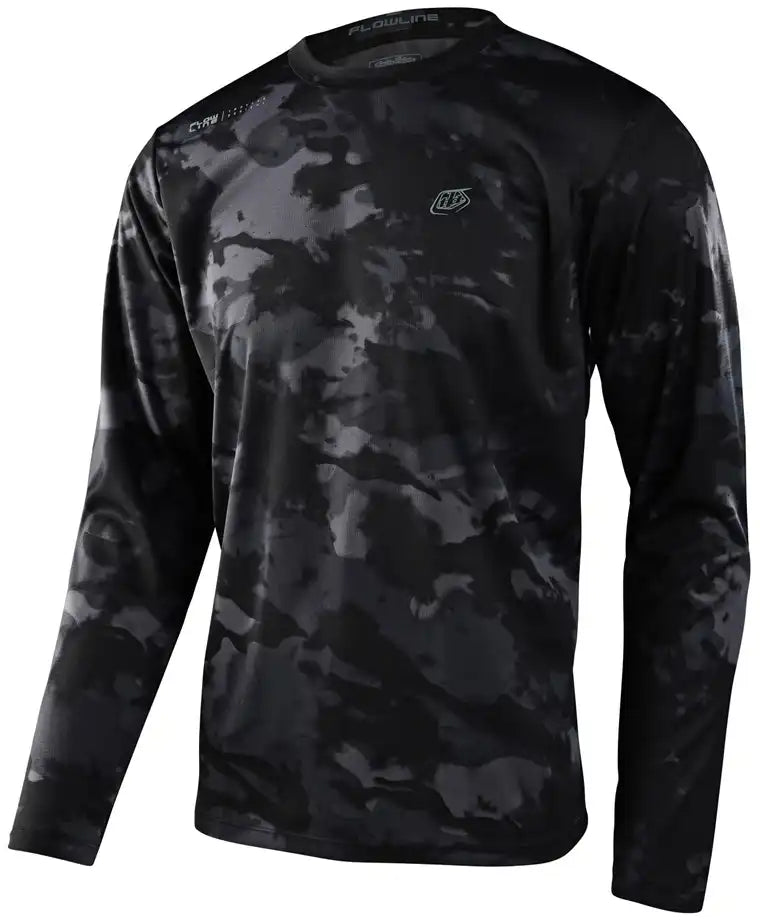 Troy Lee Designs Flowline Covert LS Mens MTB Jersey - ABC Bikes