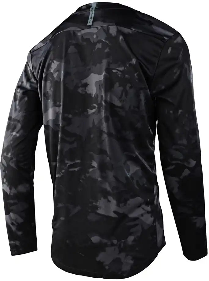 Troy Lee Designs Flowline Covert LS Mens MTB Jersey - ABC Bikes