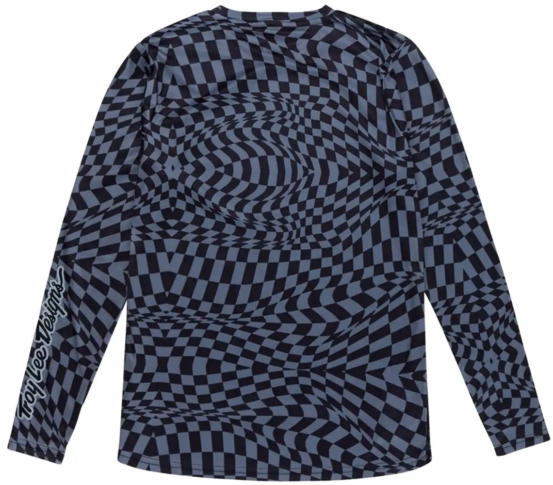 Troy Lee Designs Lilium TWISTED CHECKERS LS Womens MTB Jersey - ABC Bikes