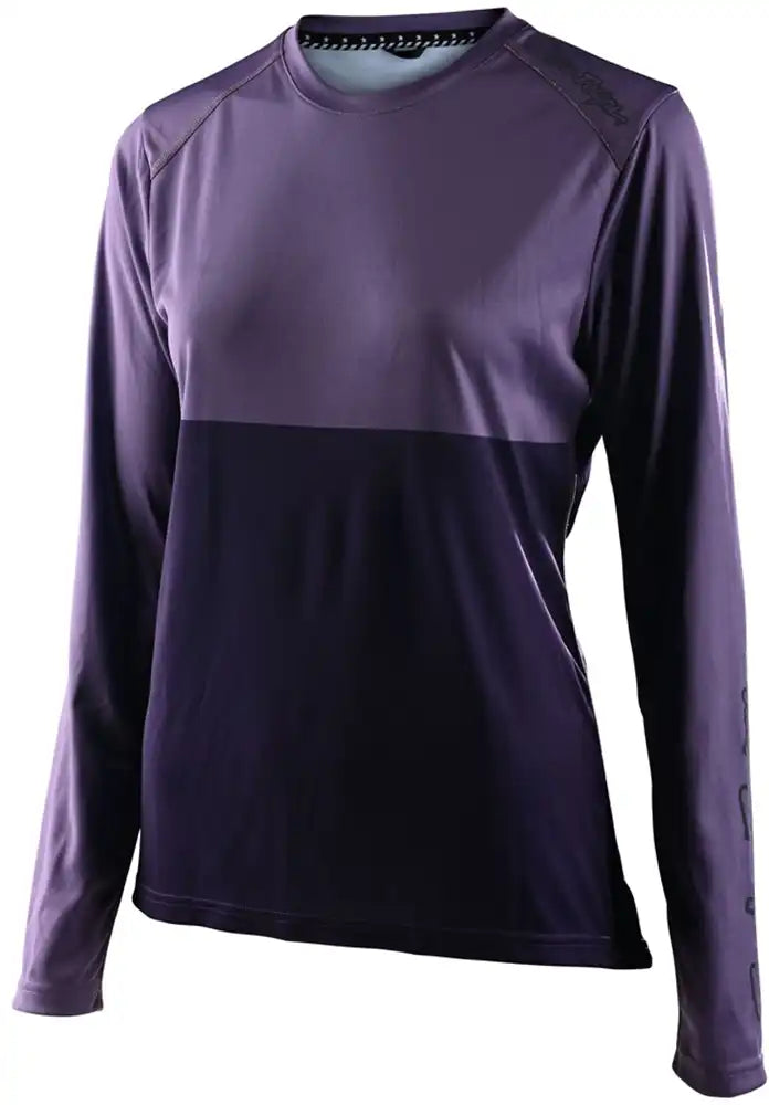 Troy Lee Designs Lilium BLOCK LS Womens MTB Jersey - ABC Bikes