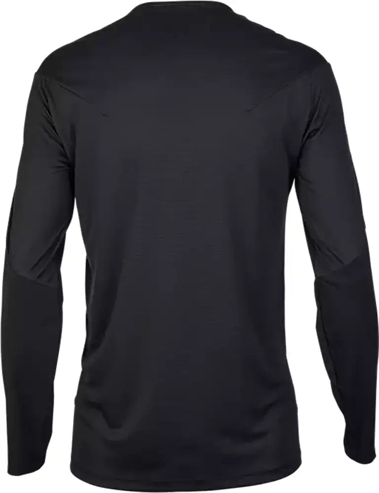 Fox Flexair Pro LS men's MTB jersey featuring lightweight, breathable fabric and long sleeves for mountain biking comfort.