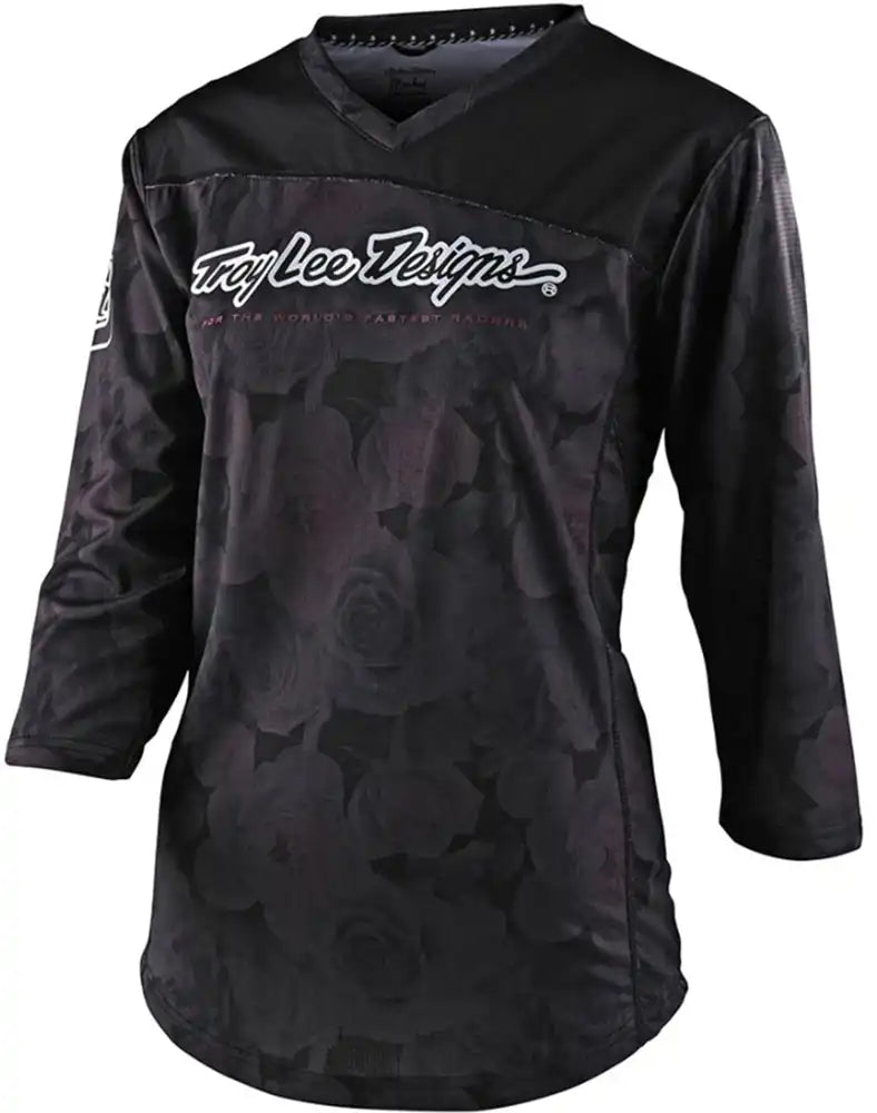 Troy Lee Designs Mischief FLORAL 3/4 Womens MTB Jersey - ABC Bikes