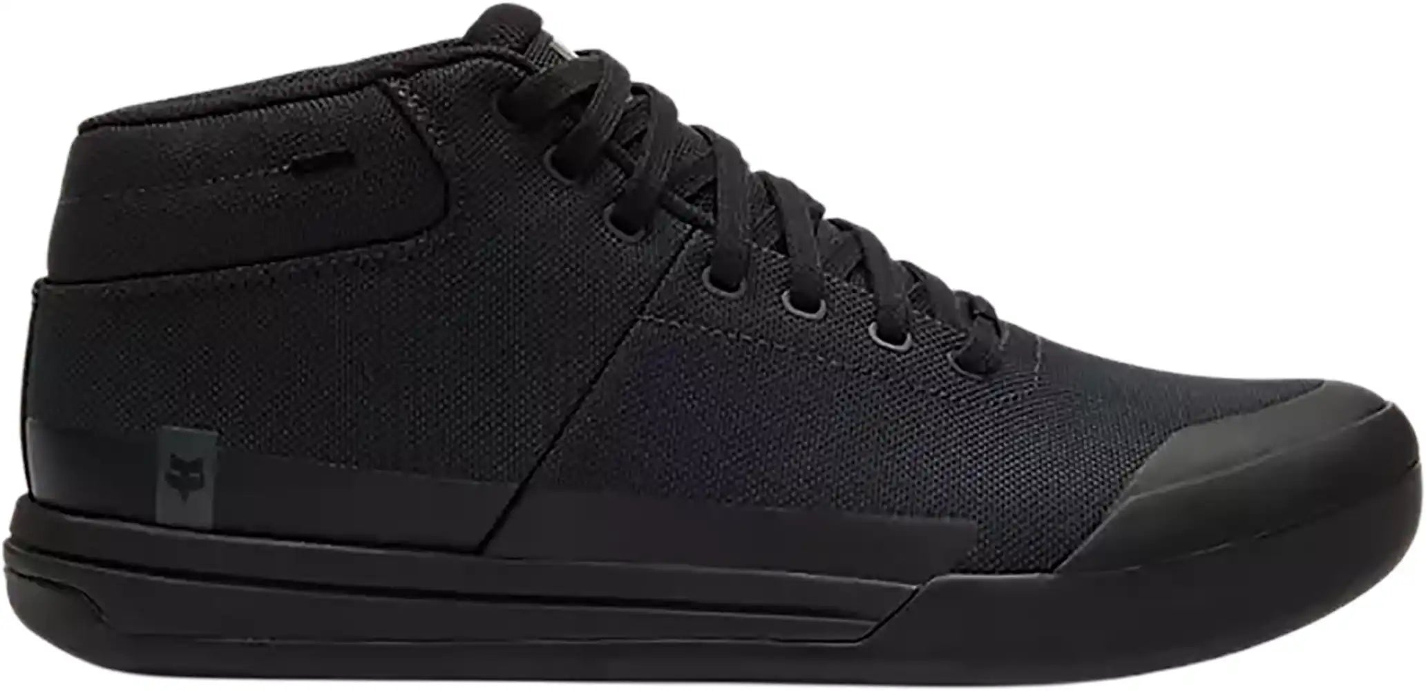 Fox Union Canvas Mid men's platform MTB shoes with durable design and stylish look, featuring canvas material and sturdy soles.