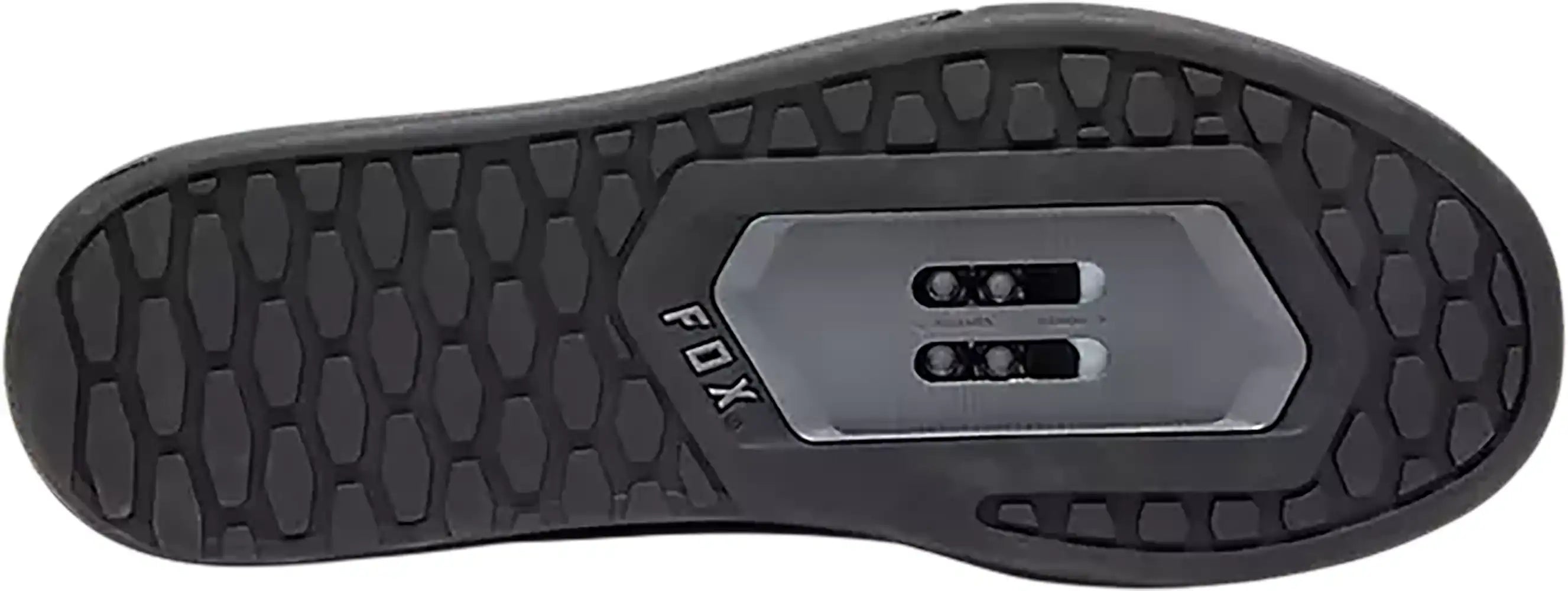 Fox Union All Weather men's MTB shoes, black and gray cycling shoes with rugged sole and secure lacing for mountain biking.