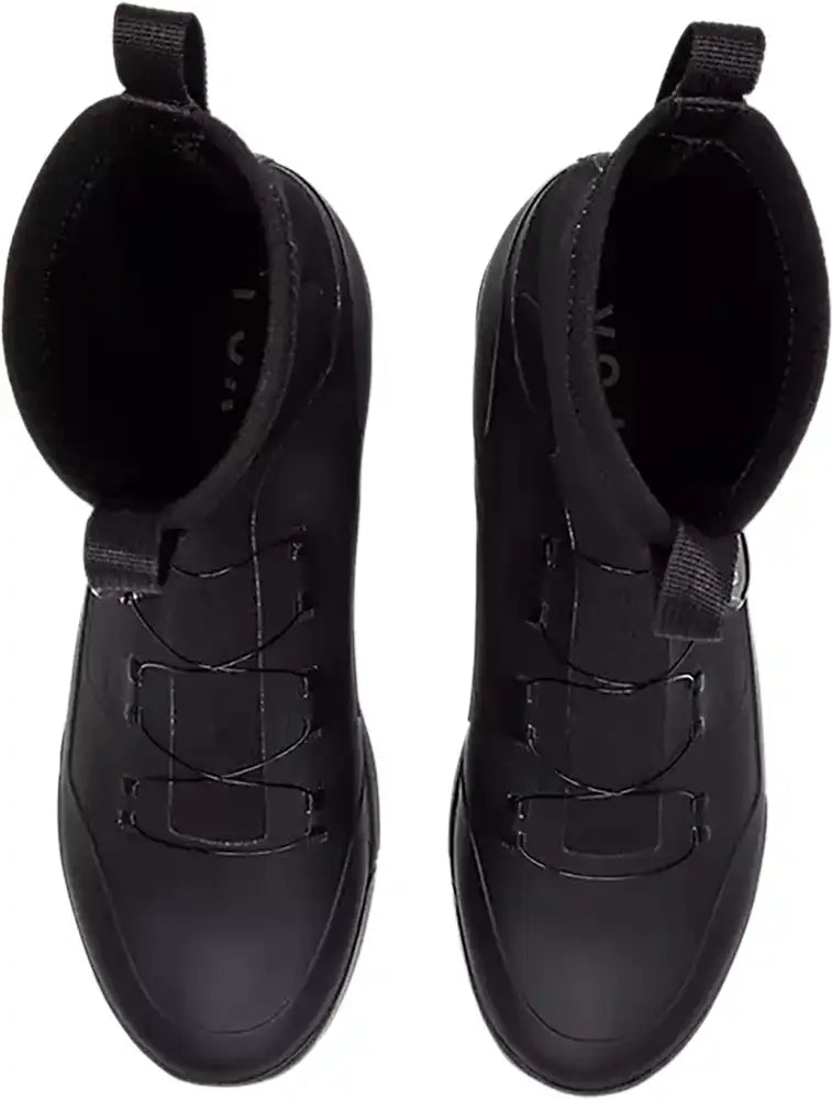 Fox Union All Weather men's MTB shoes shown in black with rugged sole and secure lacing for mountain biking adventures.