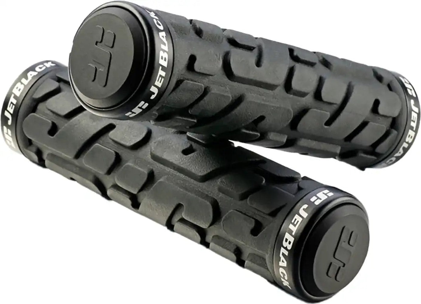 Jetblack Rivet Lock On Grips