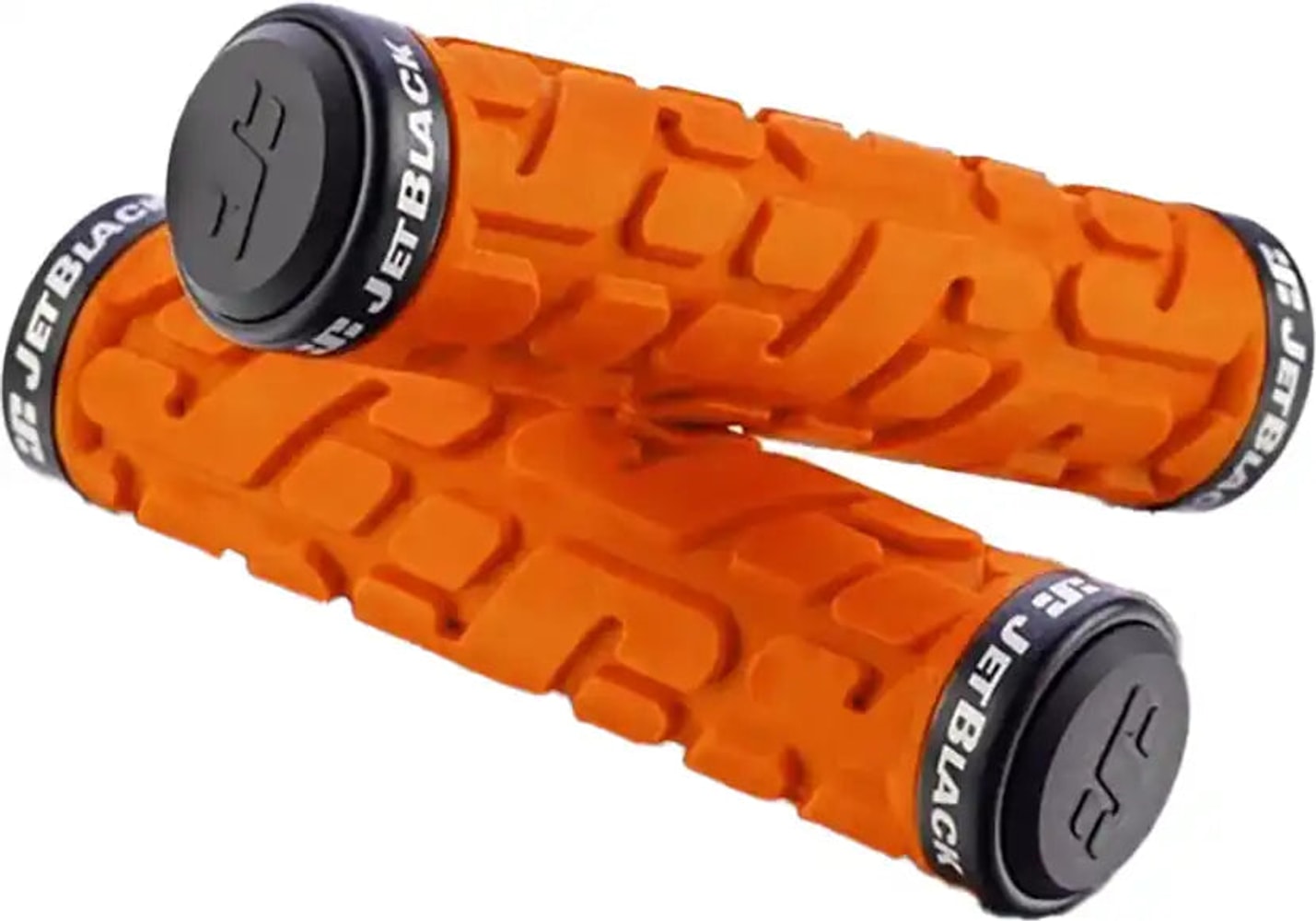 Jetblack Rivet Lock On Grips
