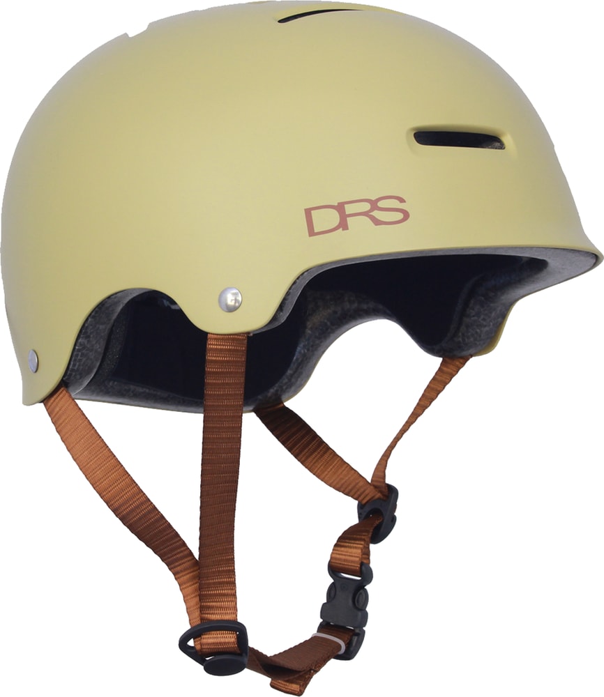 DRS BMX helmet with adjustable straps and ventilation, designed for safety and comfort during biking activities.
