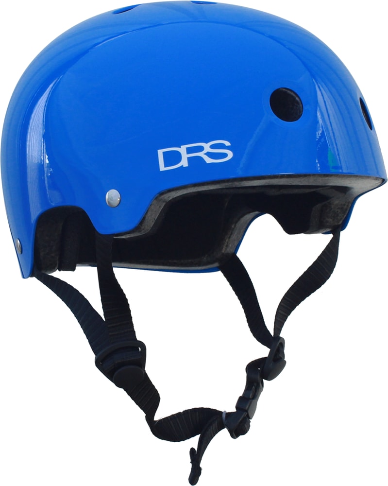 DRS BMX helmet with adjustable straps and ventilation, designed for safety and style during bike riding.