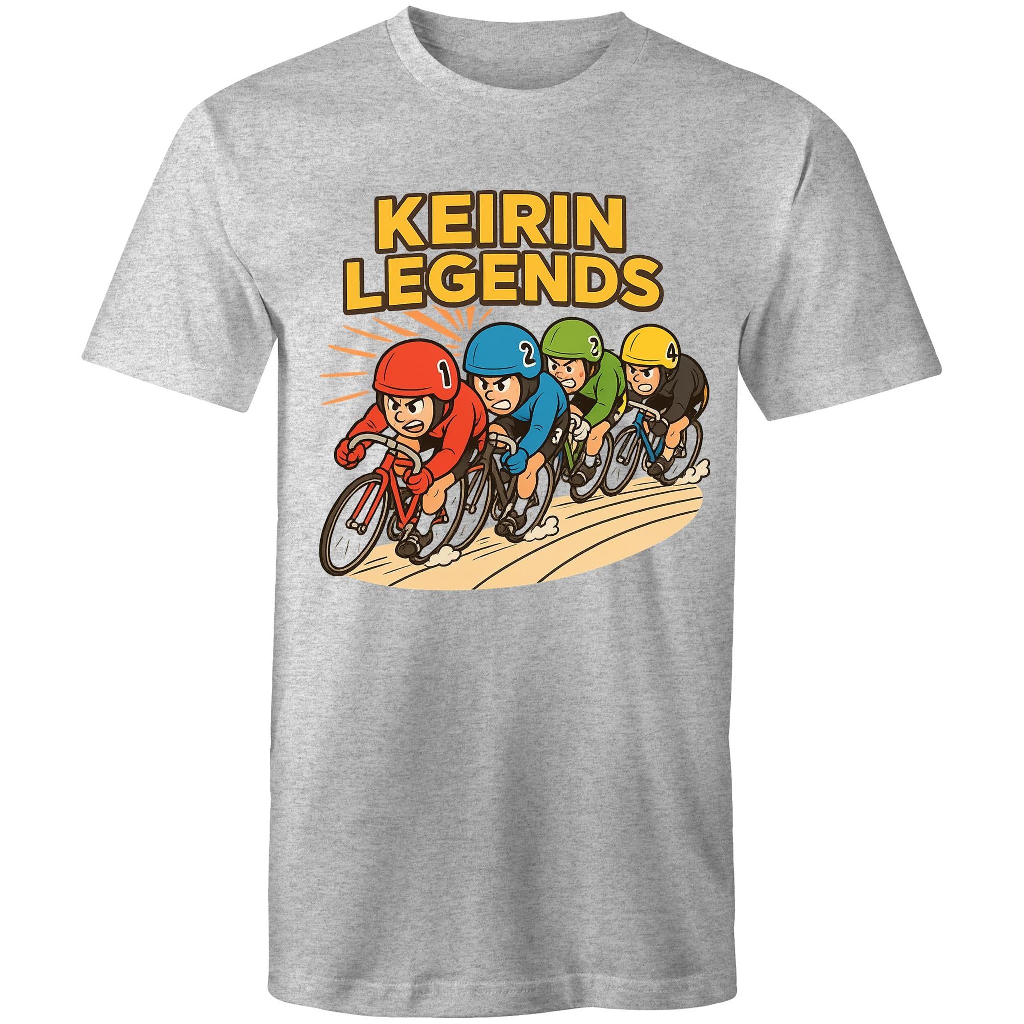 Ogo Merch Kierin Legends SS Men's T-Shirt in black with graphic print, short sleeve, casual fit, front view