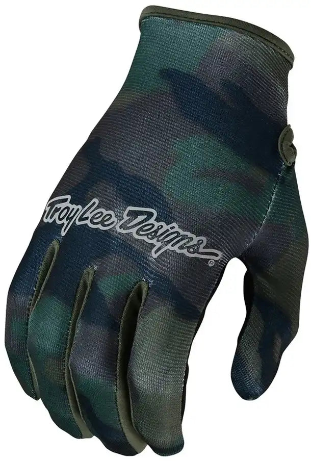 Troy Lee Designs Flowline Camo LF Mens MTB Gloves - ABC Bikes