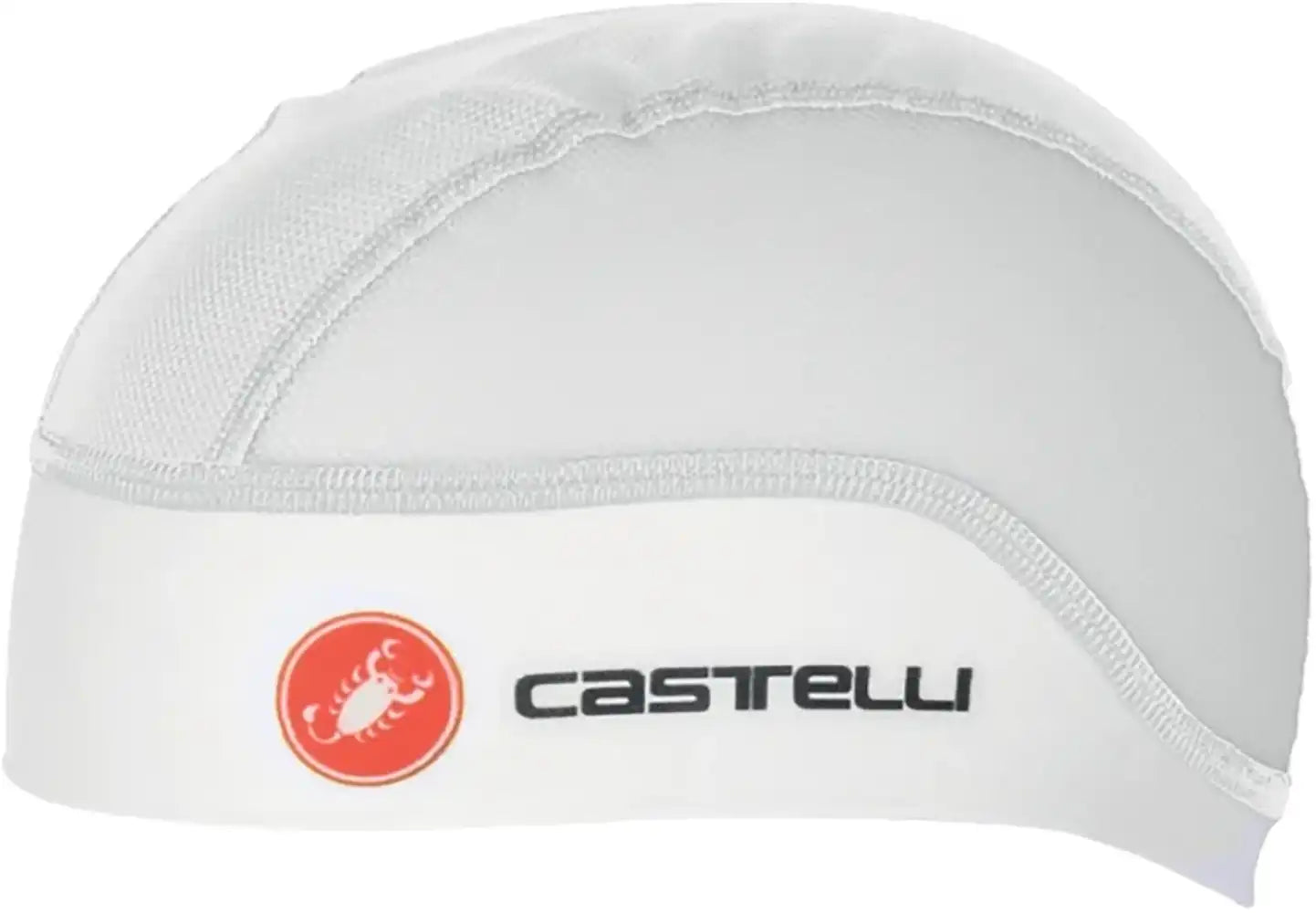 Castelli Summer Skullcap in black, lightweight cycling clothing with breathable fabric and a snug fit for warm weather rides.