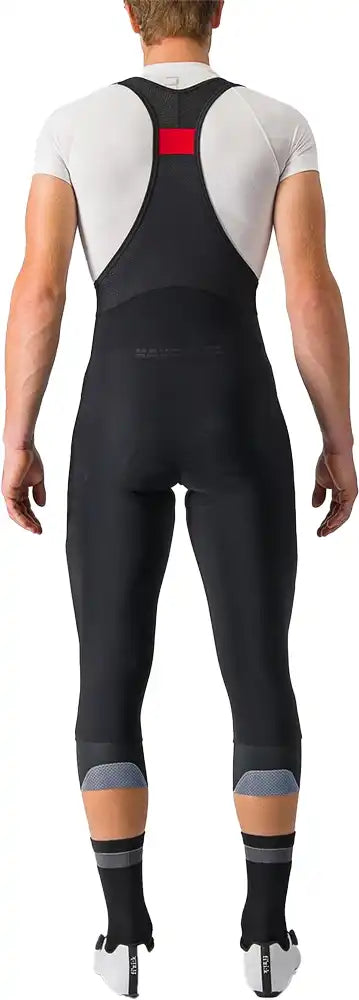Castelli Tutto Nano men's 3/4 bib knickers, cycling clothing with breathable fabric and adjustable straps, designed for comfort and performance.