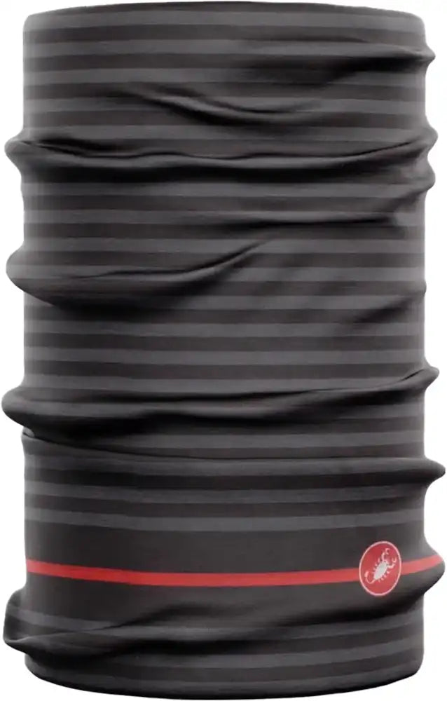 Castelli Light Head Thingy men's neck warmer in black, lightweight clothing accessory for outdoor sports and cold weather.