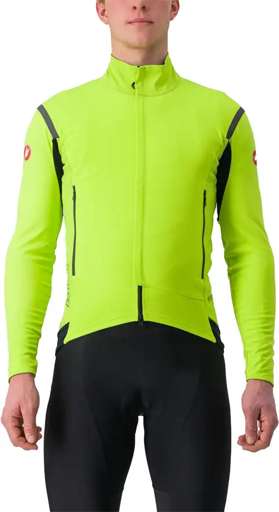 Castelli Perfetto RoS 2 men's jacket, a high-performance cycling jacket with a sleek design and weather-resistant fabric.