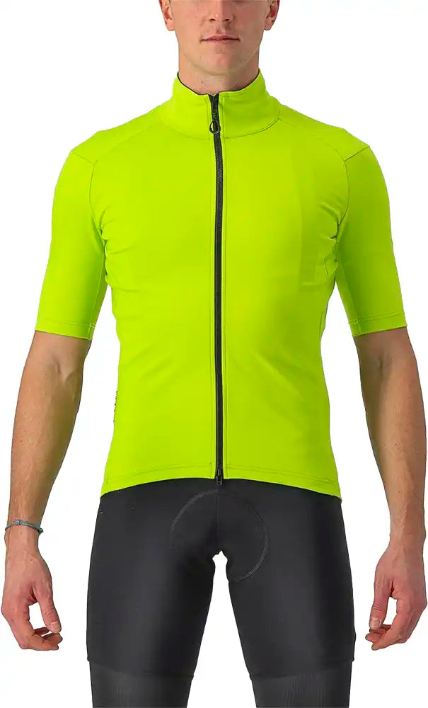 Castelli Perfetto RoS 2 SS men's wind jersey, lightweight and breathable clothing with a sleek design for cycling.