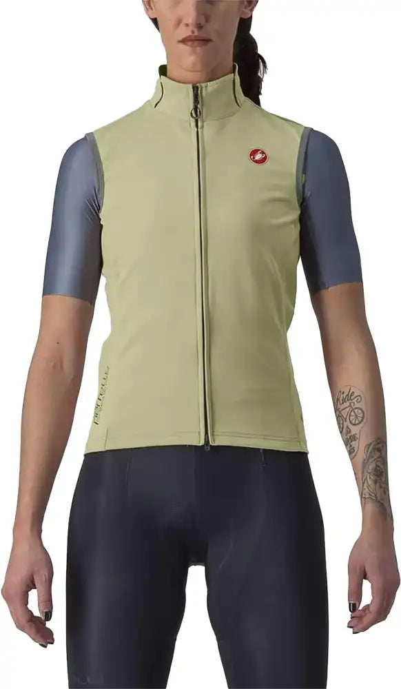 Castelli Perfetto RoS 2 SS women's vest, lightweight cycling clothing with a sleek design and performance fabric.