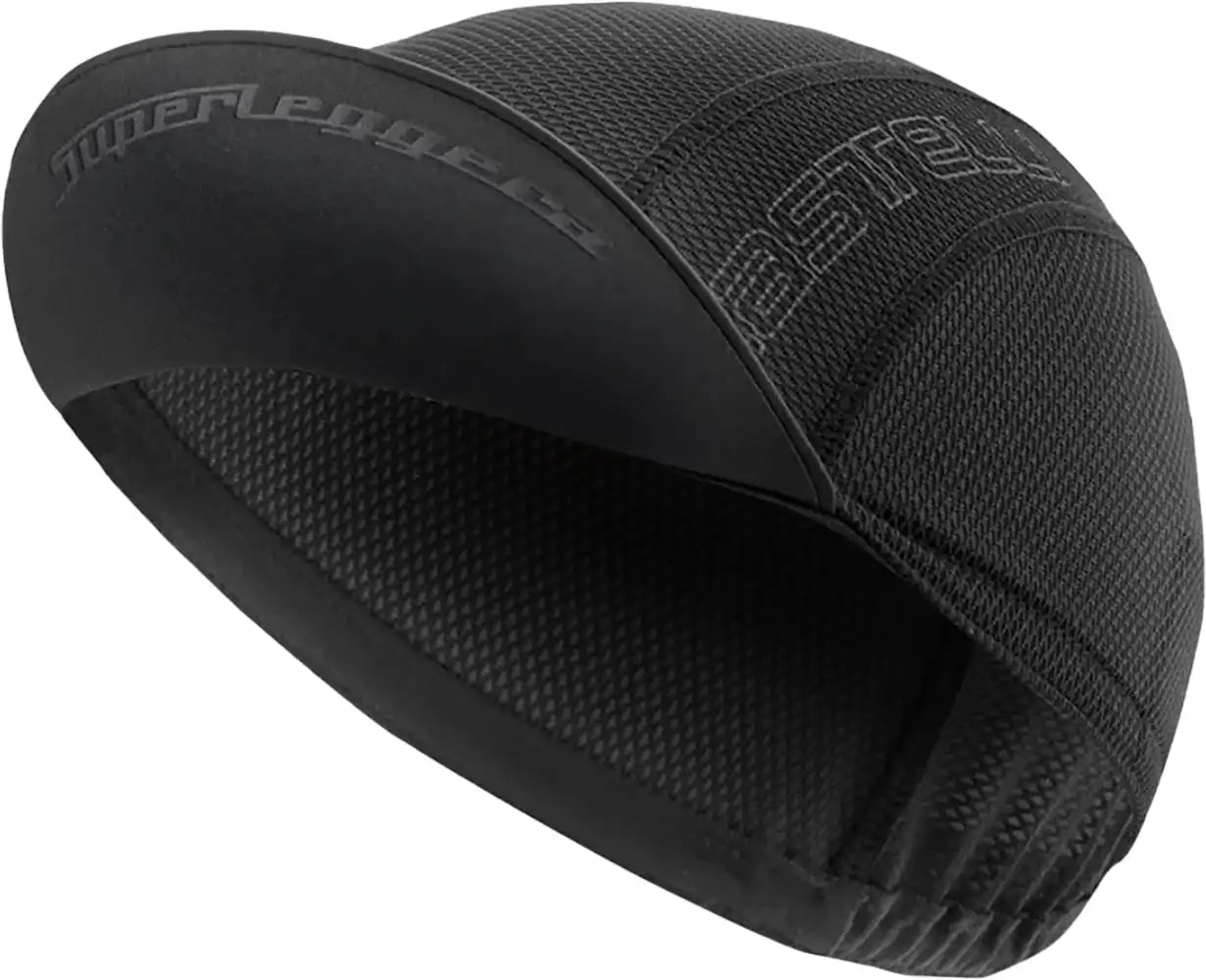 Castelli A/C 2 cycling cap made of lightweight fabric with a curved brim, featuring the Castelli logo on the front.