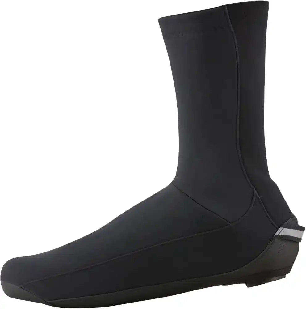 Castelli Espresso shoecovers in black clothing, designed to keep cycling shoes dry and protected during rides.