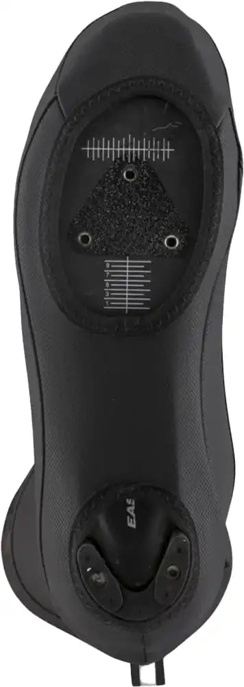 Castelli Pioggia 4 shoecovers, waterproof cycling shoe covers in black, designed for weather protection and durability.