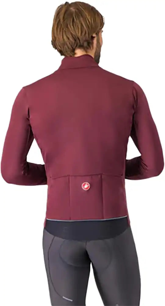 Castelli Espresso Air men's jacket in lightweight cycling clothing, featuring a sleek design and breathable fabric for comfort.