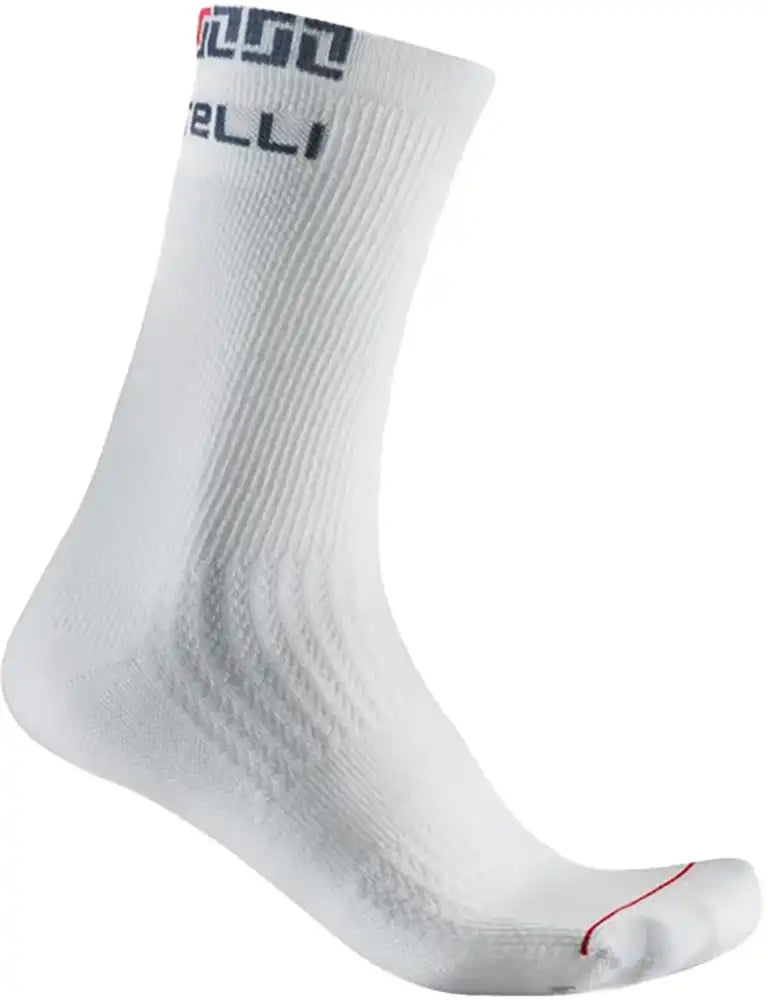 Castelli Bandito 18 Merino men's winter socks, warm and comfortable, featuring a stylish design and durable knit fabric.