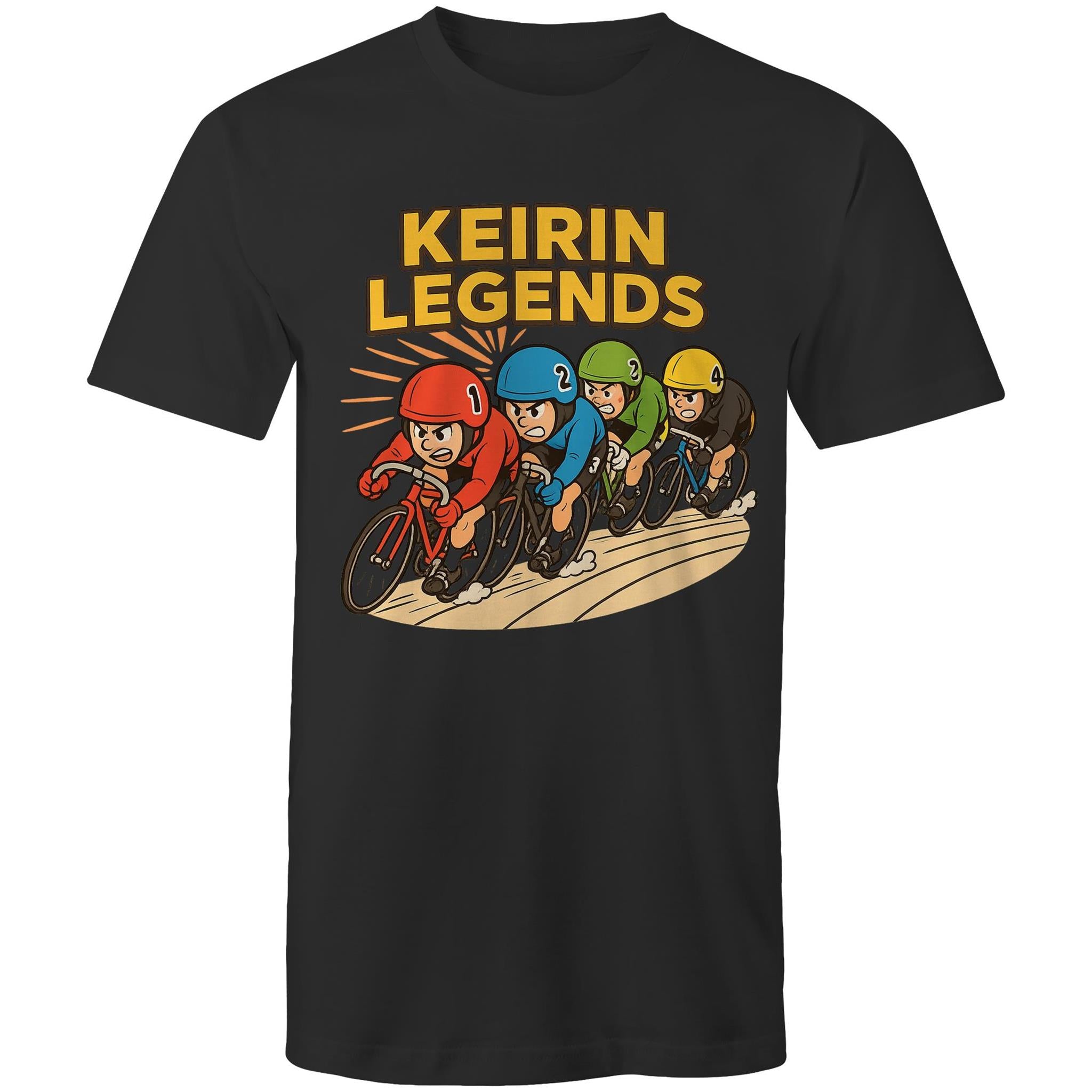 Ogo Merch Kierin Legends SS men's T-shirt with graphic design, short sleeves, and casual fit, displayed on a plain background.