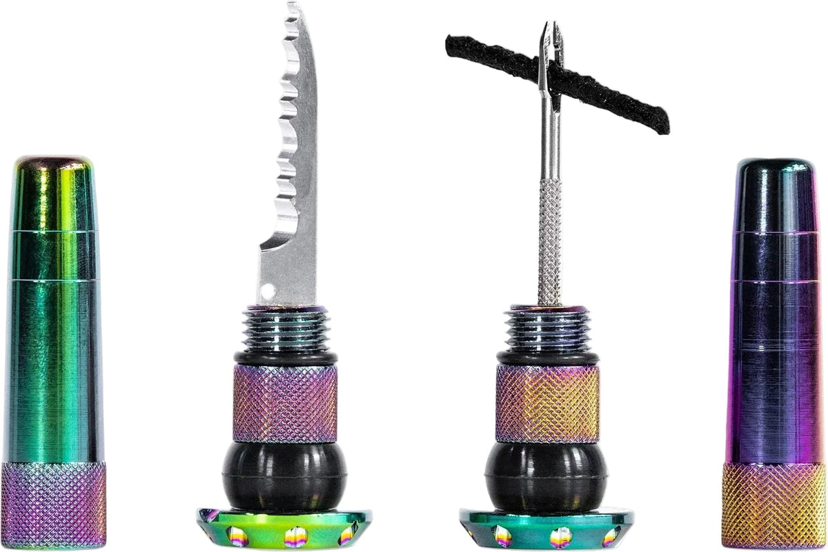 Muc-Off SealTh Tubeless Plugs for mountain bike or road bike tires, durable bicycle accessories for sealing tire leaks.